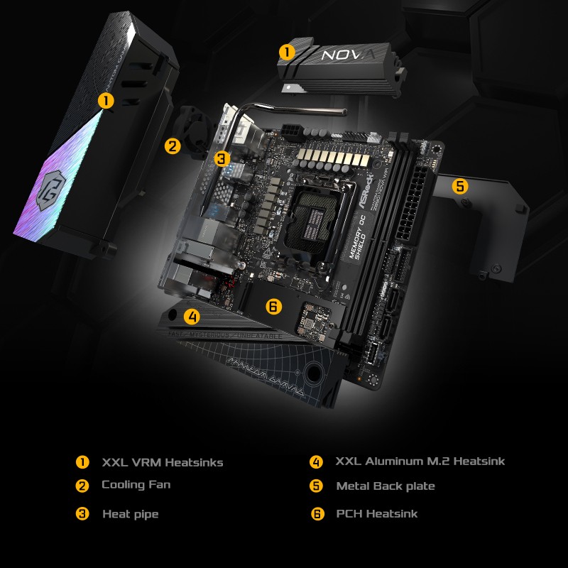 Composite VRM Heatsink